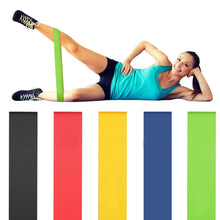 Load image into Gallery viewer, Hot Sale Fitness Yoga Resistance Bands Health Elastic Sport Latex Belt Pull Strap Pilates Sport  Training Strap Fitness Equipmen
