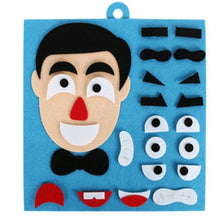 Load image into Gallery viewer, Children Learning Funny Set Kid DIY Toys Emotion Change Puzzle Toys Baby Creative Facial Expression Improve Hands-on Ability Toy