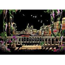 Load image into Gallery viewer, BalleenShiny Kids DIY Scratch Paintings Magic Seascape Art Drawings Baby Educational Toys Child Birthday Gifts For Boys Girls