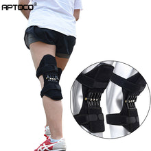 Load image into Gallery viewer, Aptoco Breathable Non-slip Joint Support Knee Pads Lift Knee Pads Care Powerful Rebound Spring Force Knee Booster