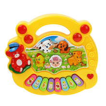 Load image into Gallery viewer, 2 Types Farm Animal Sound Kids Piano Music Toy Musical Animals Sounding Keyboard Piano Baby Playing Type Musical Instruments