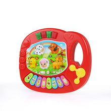 Load image into Gallery viewer, 2 Types Farm Animal Sound Kids Piano Music Toy Musical Animals Sounding Keyboard Piano Baby Playing Type Musical Instruments