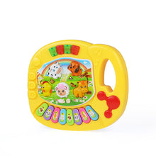 Load image into Gallery viewer, 2 Types Farm Animal Sound Kids Piano Music Toy Musical Animals Sounding Keyboard Piano Baby Playing Type Musical Instruments