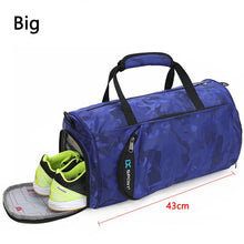 Load image into Gallery viewer, Men Gym Bags For Training Bag Tas Fitness Travel Sac De Sport Outdoor Sports Swim Women Dry Wet Gymtas Yoga Shoe 2020 XA103WA