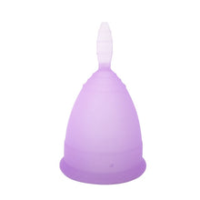 Load image into Gallery viewer, Colorful Reusable Medical Grade Collector Menstrual Silicone Menstrual Cup with Sterilize Cup Women's Feminine Hygiene