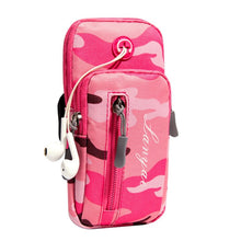 Load image into Gallery viewer, Simple Style Running Men Women Arm Bags for Phone Money Keys Outdoor Sports Arm Package Bag with Headset Hole