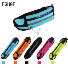 Load image into Gallery viewer, Waterproof Running Waist Bag Canvas Sports Jogging Portable Outdoor Phone Holder Belt Bag Women Men Fitness Sport Accessories
