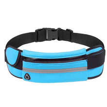 Load image into Gallery viewer, Waterproof Running Waist Bag Canvas Sports Jogging Portable Outdoor Phone Holder Belt Bag Women Men Fitness Sport Accessories