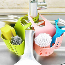 Load image into Gallery viewer, Hot Sale Portable Kitchen Hanging Drain Bag Basket Bath Storage Gadget Storage Bag Organizer Tools Sink Holder lw02281110